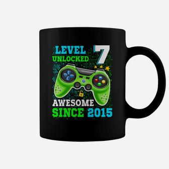 Level 7 Unlocked Awesome 2015 Video Game 7Th Bday Party Coffee Mug | Crazezy CA