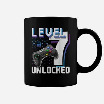Level 7 Unlocked Video Game 7Th Birthday Gamer Gift Boys Coffee Mug | Crazezy UK