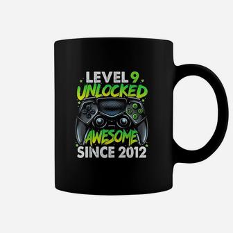 Level 9 Unlocked Awesome Since 2012 Coffee Mug | Crazezy UK