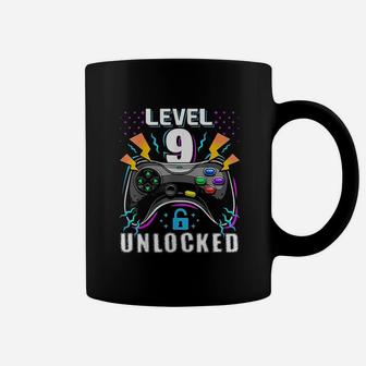 Level 9 Unlocked Video Game Coffee Mug | Crazezy AU