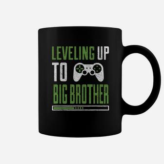Leveling Up To Big Bro Promoted To Big Brother Coffee Mug - Thegiftio UK