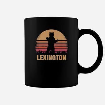 Lexington Virginia Vintage Bear Va Distressed Retro 80S Coffee Mug - Monsterry AU