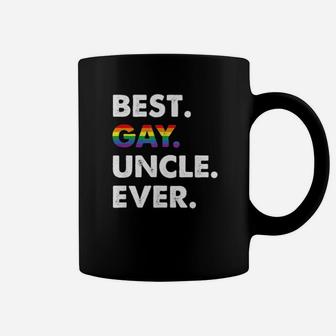 Lgbt Best Gay Uncle Ever Coffee Mug - Monsterry