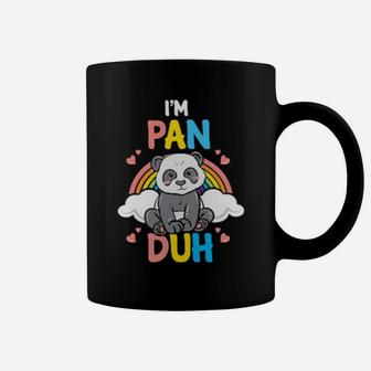 Lgbt Funny Cute Panda Animal Rainbow Pan Duh Gift Coffee Mug - Monsterry UK