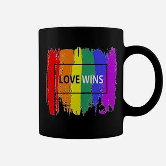 Lgbt Love Wins Coffee Mug - Monsterry UK