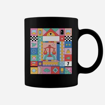 Libra Colourful Zodiac Sign Horoscope Astrology Astrological Sweatshirt Coffee Mug | Crazezy UK