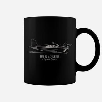 Life Is A Journey Enjoy The Flight Coffee Mug | Crazezy