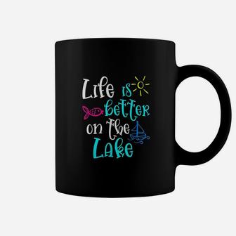 Life Is Better On The Lake Summer Coffee Mug - Thegiftio UK