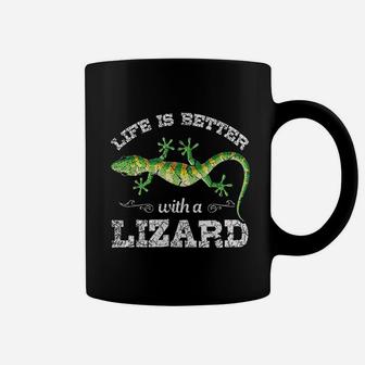 Life Is Better With A Lizard Coffee Mug | Crazezy DE