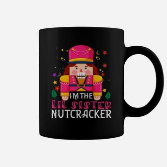 Lil Sister Nutcracker Matching Family Group Christmas Party Coffee Mug | Crazezy
