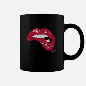 Lips Off Biting Lip Coffee Mug | Crazezy AU