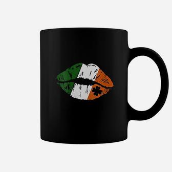 Lipstick Irish Green Shamrock Clover St Patricks Day Coffee Mug | Crazezy AU