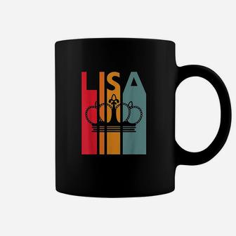 Lisa Gift Idea For Girls Women Retro First Name Vintage Lisa Coffee Mug | Crazezy AU