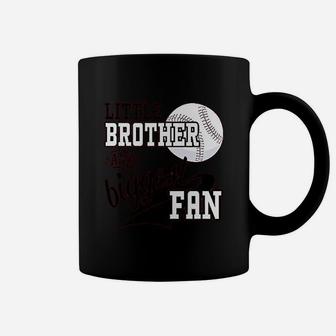 Little Brother And Biggest Fan Coffee Mug | Crazezy DE