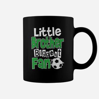 Little Brother Biggest Football Fan Coffee Mug - Thegiftio UK