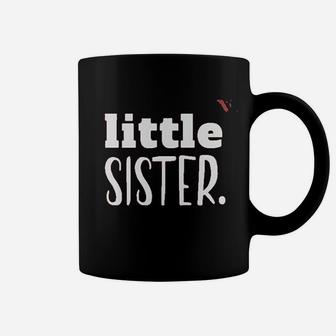 Little Sister Newborn Outfit Baby Coming Home Bodysuit Girl Rompers Gift Clothes Coffee Mug | Crazezy AU