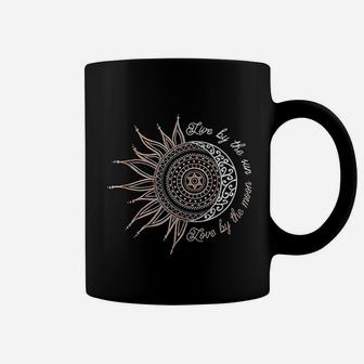 Live By The Sun Love By The Moon Coffee Mug | Crazezy DE