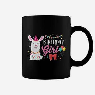 Llama Girl Birthday Party Animal Llama Coffee Mug | Crazezy