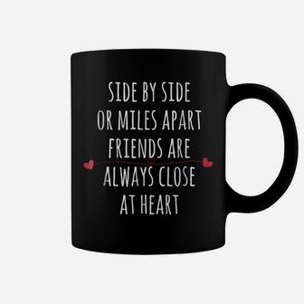 Long Distance Friendship Best Friend T-Shirt Coffee Mug | Crazezy UK