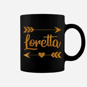 Loretta Personalized Name Funny Birthday Custom Gift Idea Coffee Mug | Crazezy UK
