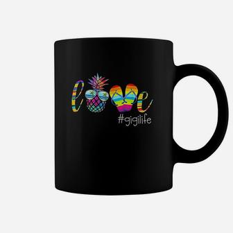 Love Gigi Life Pineapple Flip Flop Funny Gift Coffee Mug | Crazezy CA