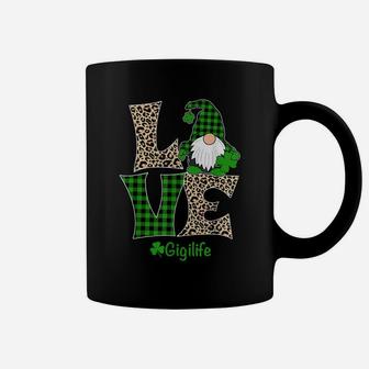 Love Gigi Life Shirt St Patrick's Day Gnome Irish Gigi Coffee Mug | Crazezy AU