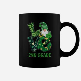Love Gnome 2Nd Grade St Patricks Day Teacher Or Student Coffee Mug | Crazezy CA