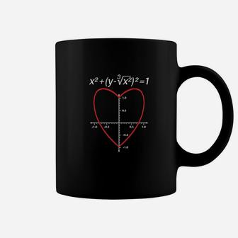 Love Heart Equation Math Graphic Coffee Mug | Crazezy