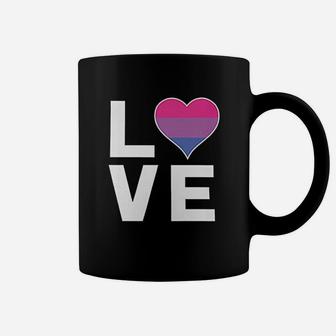 Love Heart Lgbtq Pride Flowy Coffee Mug | Crazezy UK