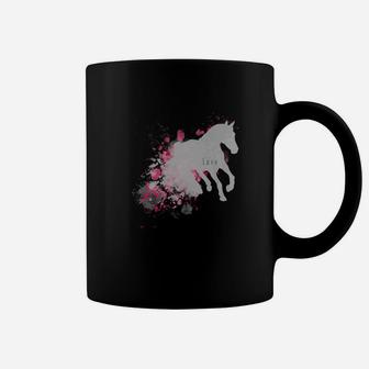 Love Horse Ride Cute Graphic Gift For Horse Fans Coffee Mug - Thegiftio UK