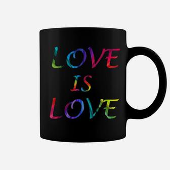 Love Is Love Gay Pride Rainbow Lgbt Coffee Mug - Monsterry DE
