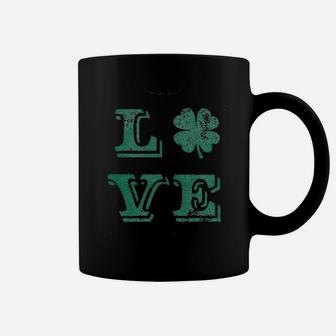 Love Lucky Clover Saint Patricks Day Cute Coffee Mug - Thegiftio UK