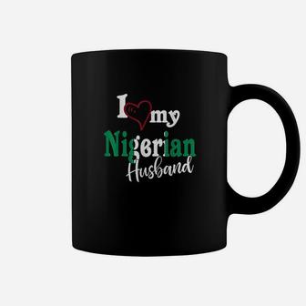 Love My Nigerian Husband Nigeria Couples Matching Gift Naija Coffee Mug | Crazezy CA