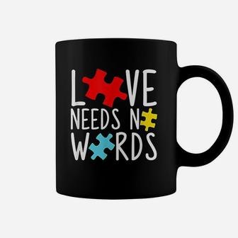 Love Needs No Words Coffee Mug | Crazezy CA