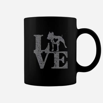 Love Pit Bull Dog Coffee Mug | Crazezy DE