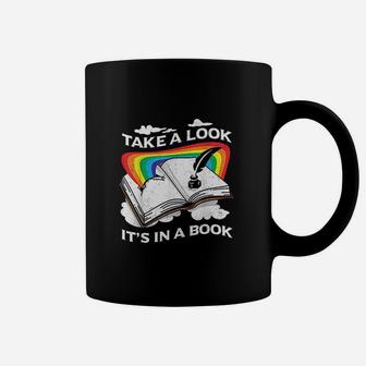 Love Reading Love Rainbows Coffee Mug | Crazezy DE