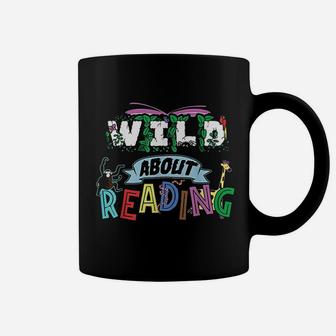 Love Reading Wild About Books Gift Teachers Coffee Mug | Crazezy CA