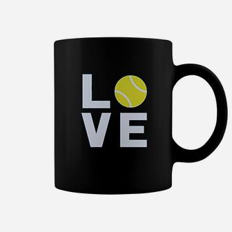 Love Tennis Gift Idea For Tennis Fans Cool Women Coffee Mug | Crazezy AU