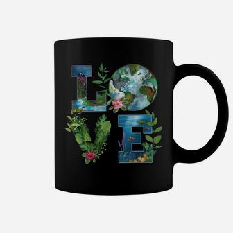 Love World Earth Day Planet Anniversary Earth Day Everyday Sweatshirt Coffee Mug | Crazezy UK