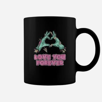 Love You Forever Heart Coffee Mug | Crazezy UK