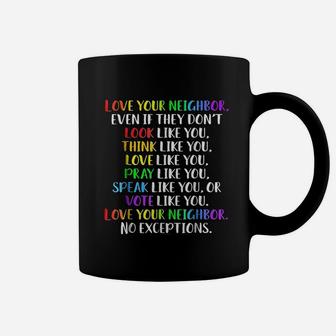 Love Your Neighbor Coffee Mug | Crazezy CA