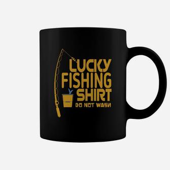 Lucky Fishing Do Not Wash Coffee Mug - Thegiftio UK