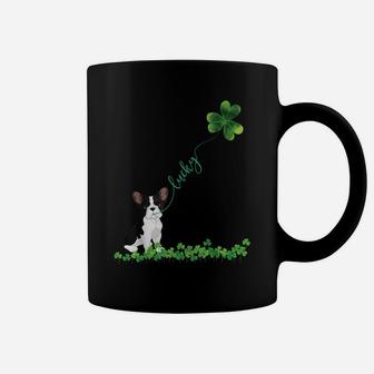 Lucky Frenchie Dog Shamrock St Patrick Day Tshirt For Women Coffee Mug | Crazezy UK