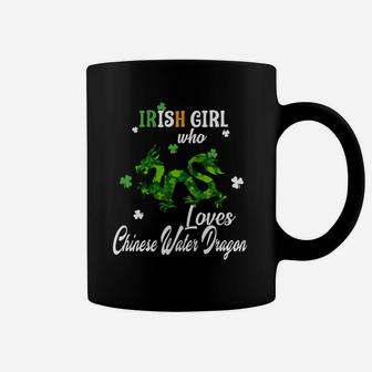 Lucky Irish Girl Who Loves Chinese Water Dragon Pet St Patricks Day Coffee Mug - Thegiftio