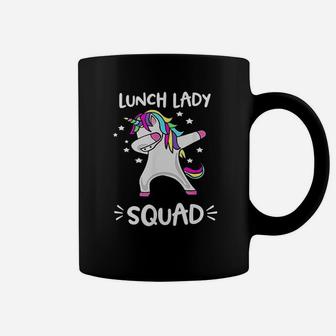 Lunch Lady Squad Dabbing Unicorn Lunch Lady Coffee Mug - Thegiftio UK