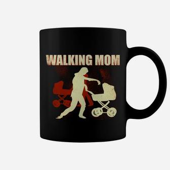 Lustiges Zombie-Mom Walking Tassen, Mutter-Design Tassen - Seseable