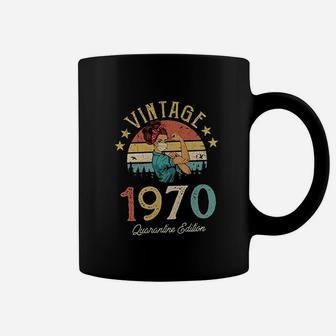 Made In 1970 Vintage 1970 Quaratine Edition Birthday Coffee Mug | Crazezy UK