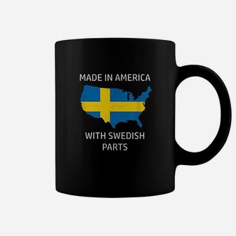 Made In America With Swedish Parts Coffee Mug - Thegiftio UK