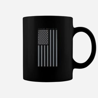 Made Usa Flag Subdued Banner Coffee Mug | Crazezy