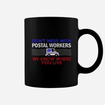 Mail Carrier Mailman Postal Worker Coffee Mug - Thegiftio UK